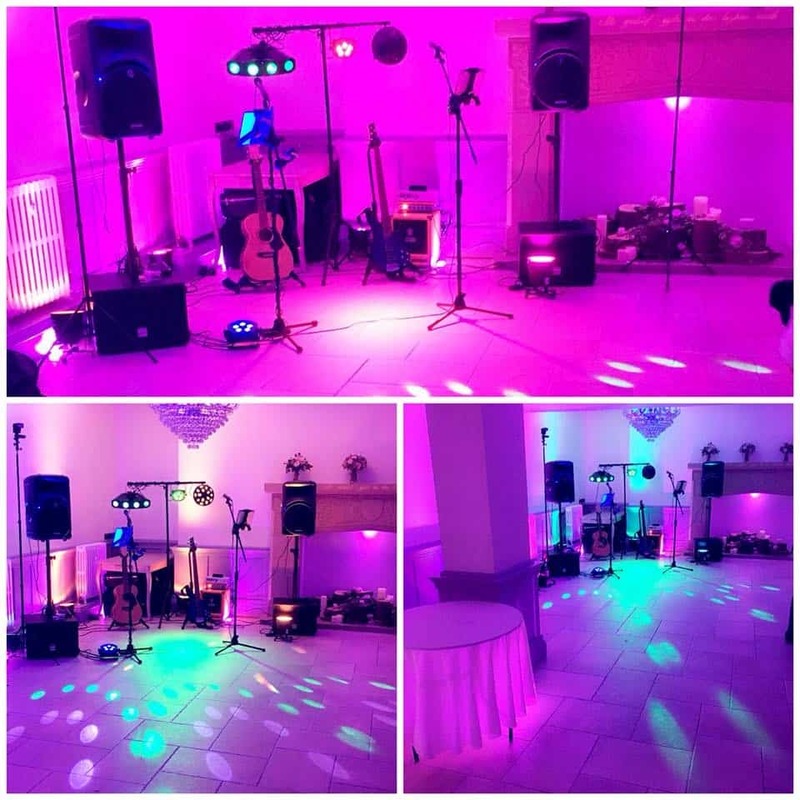 Wedding DJ Disco With Lighting, Solo Acoustic